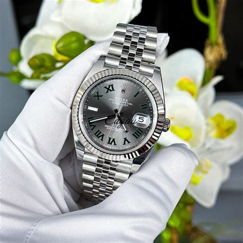 mens rolex datejust grey dial|Rolex Datejust 41 goldsmiths.